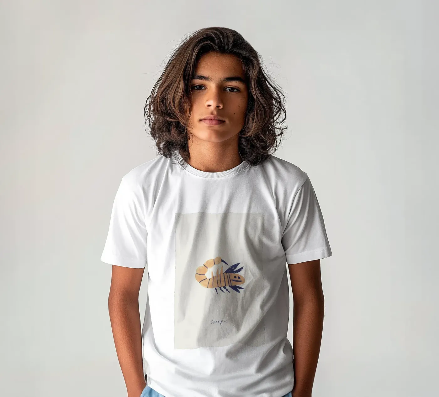 Scorpio t-shirt bambini da Little Flourishes