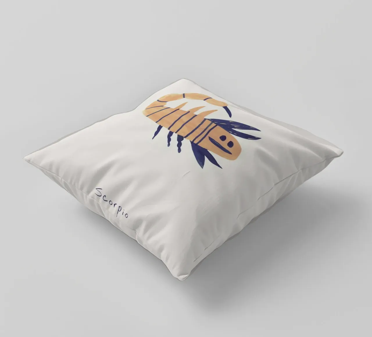 Scorpio cuscino da Little Flourishes