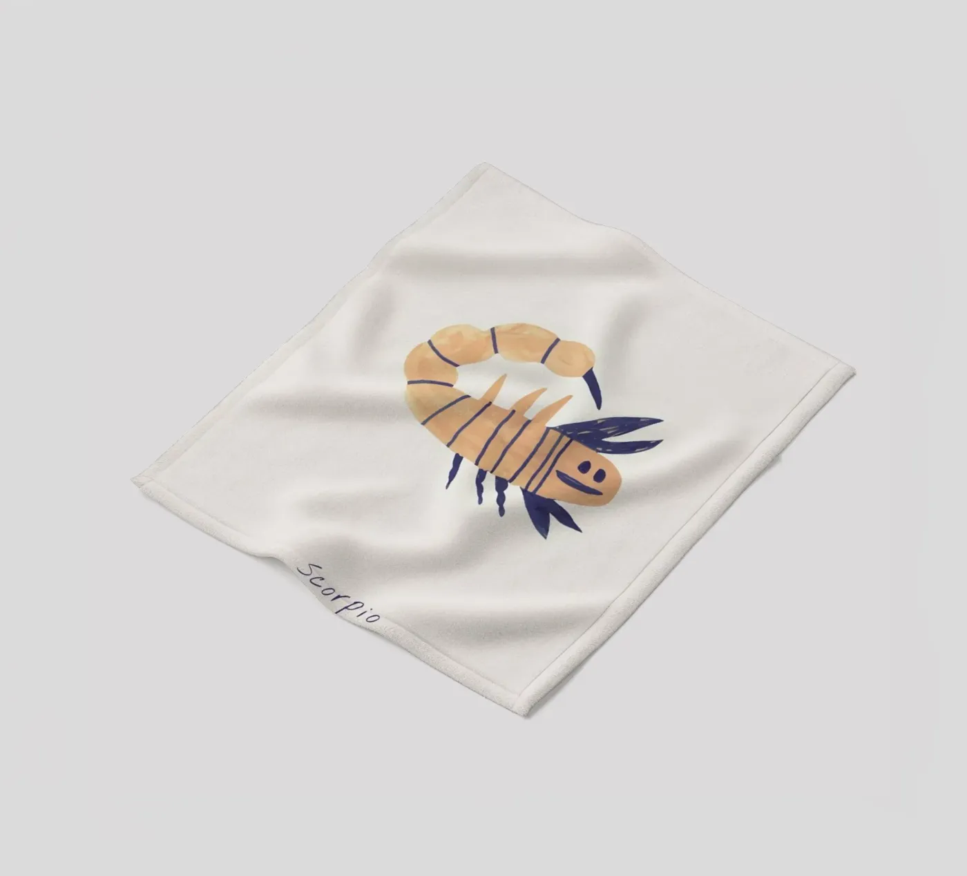 Scorpio Fleecedecke von Little Flourishes