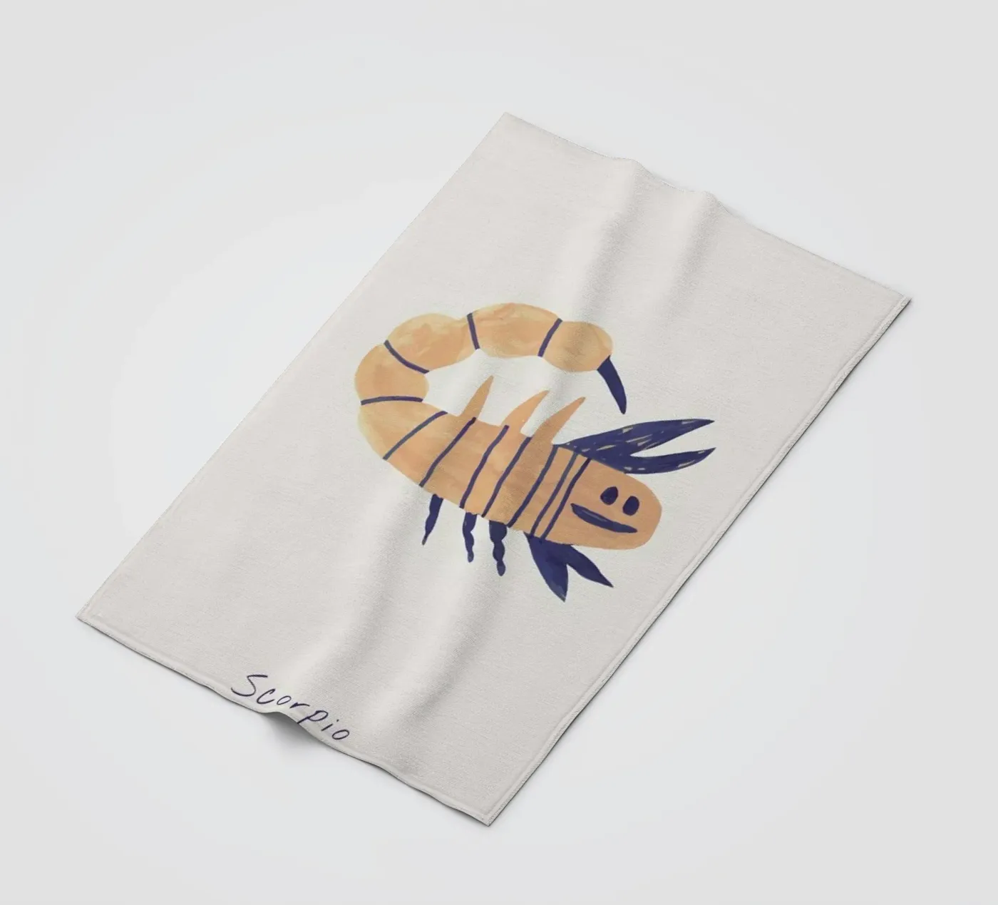 Scorpio fleecedeken van Little Flourishes