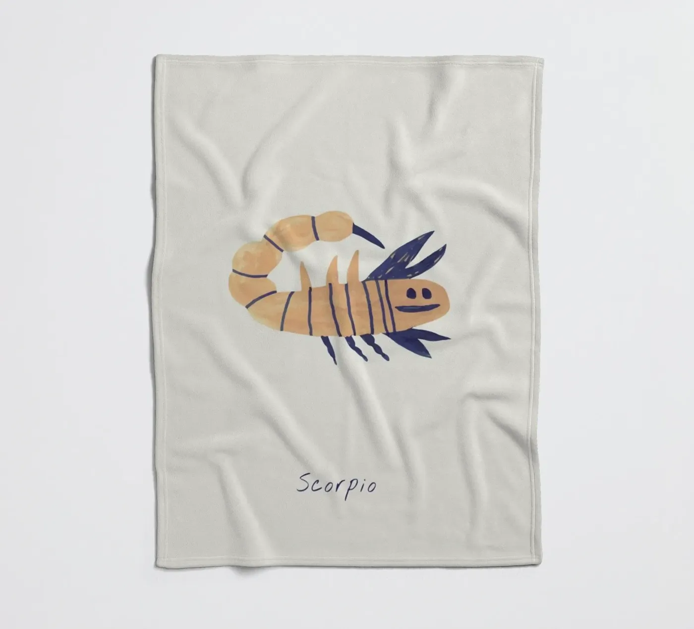 Scorpio Fleecedecke von Little Flourishes
