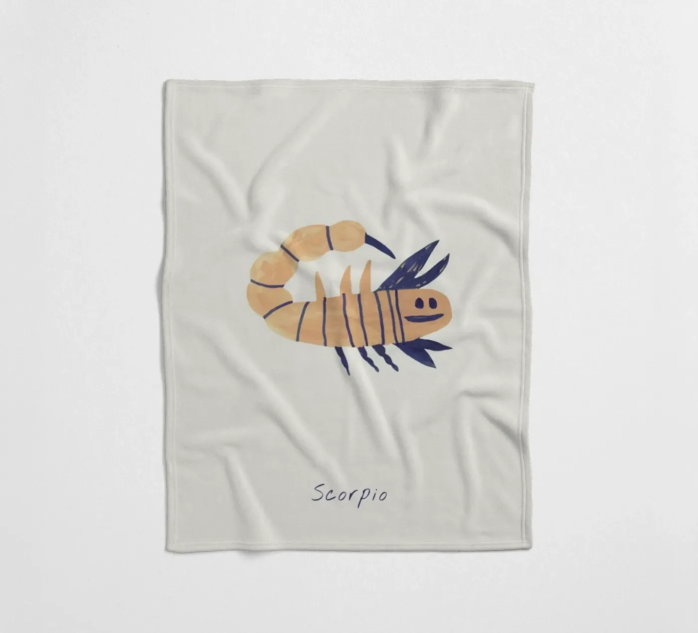 Scorpio fleecedeken van Little Flourishes