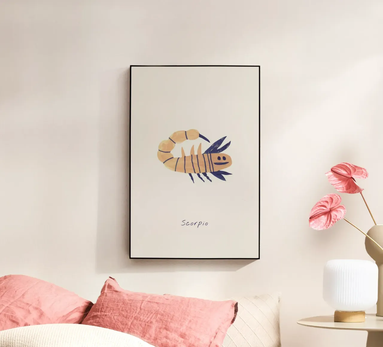 Scorpio plexiglass da Little Flourishes