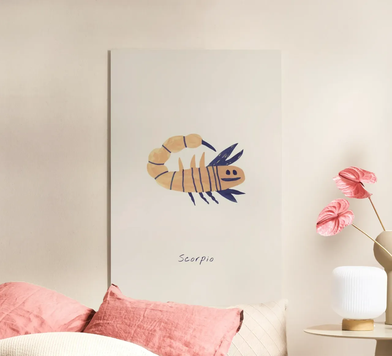 Scorpio plexiglass da Little Flourishes