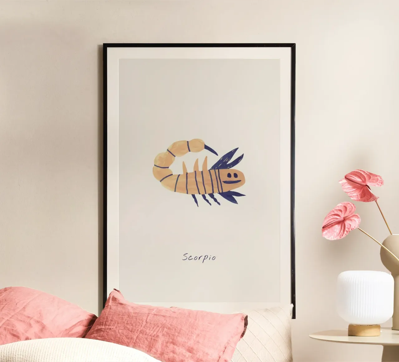 Scorpio poster da Little Flourishes