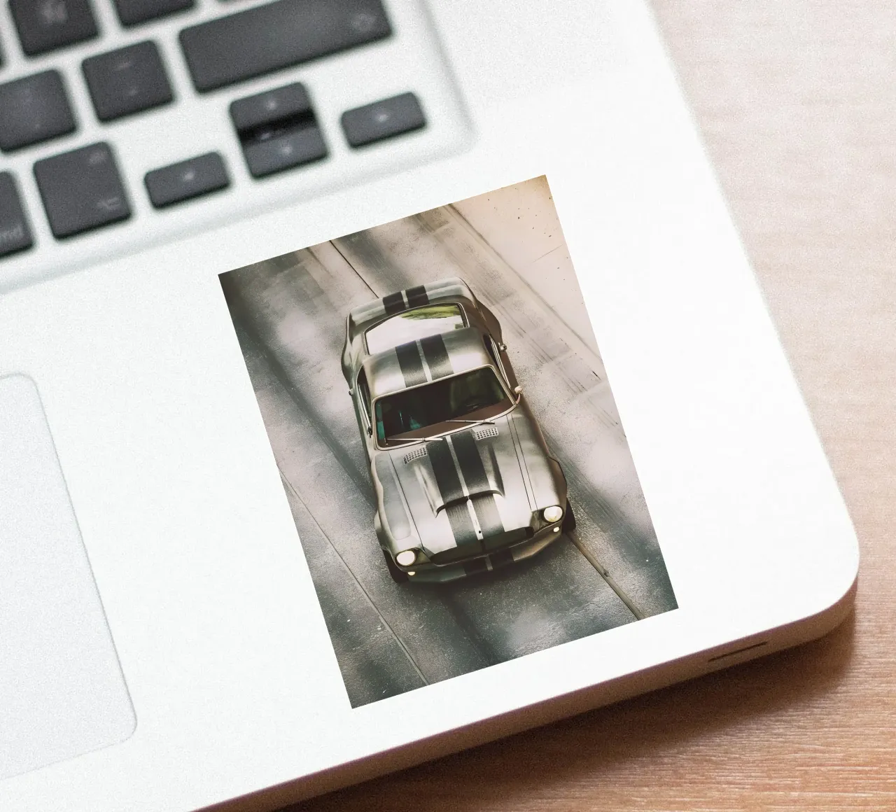Course automobile autocollant de CAR EDITION