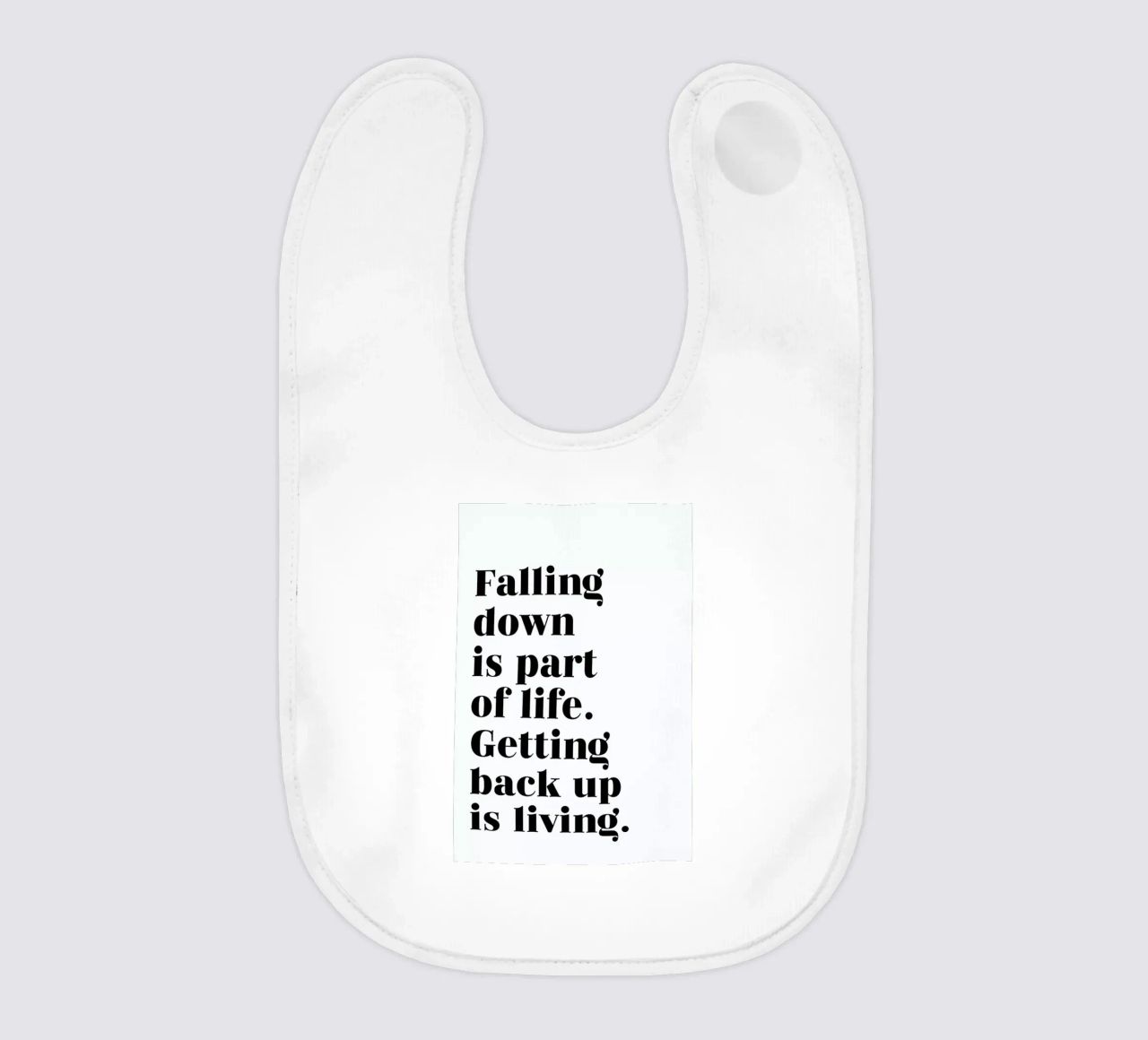 Get Back Up bavaglino da typed
