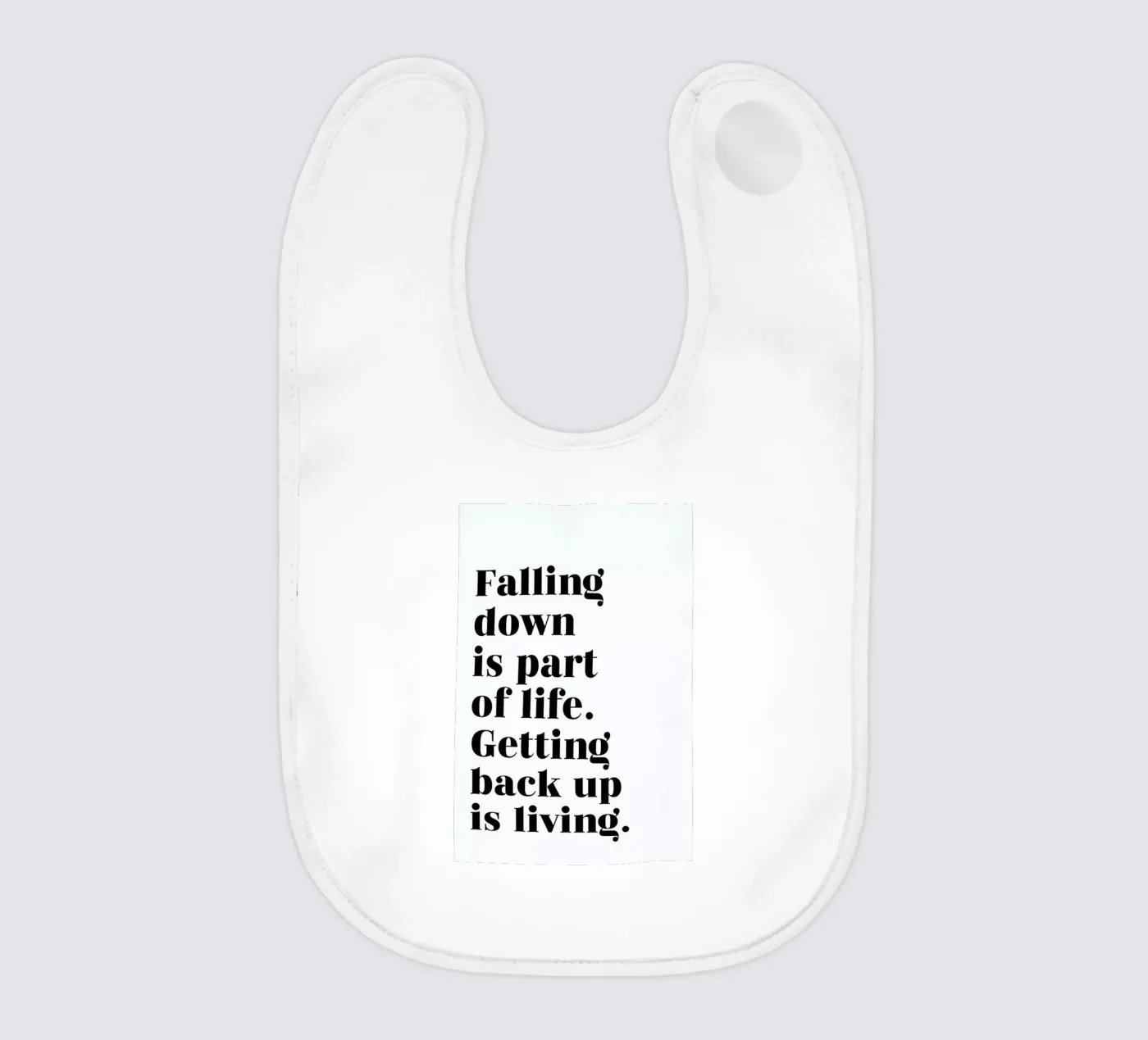 Get Back Up bavaglino da typed