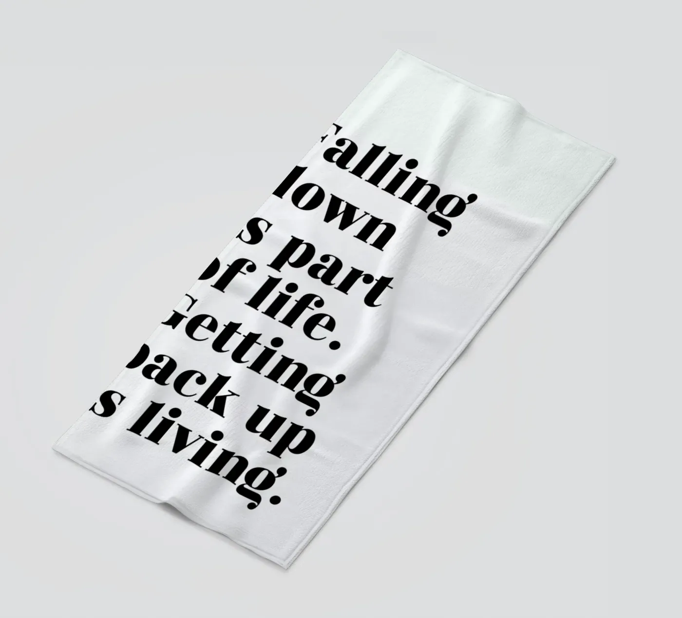 Get Back Up telo mare da typed