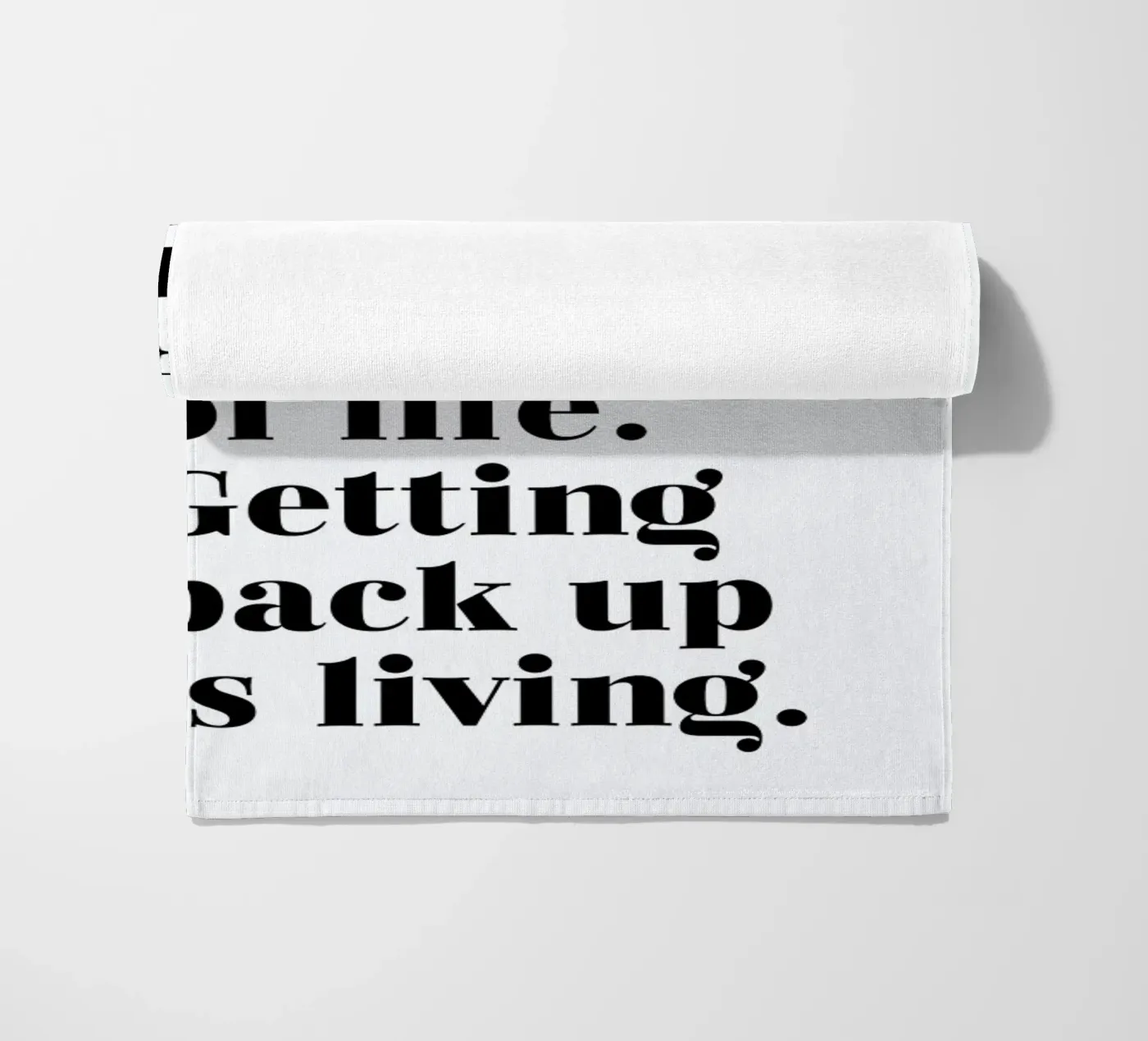 Get Back Up telo mare da typed