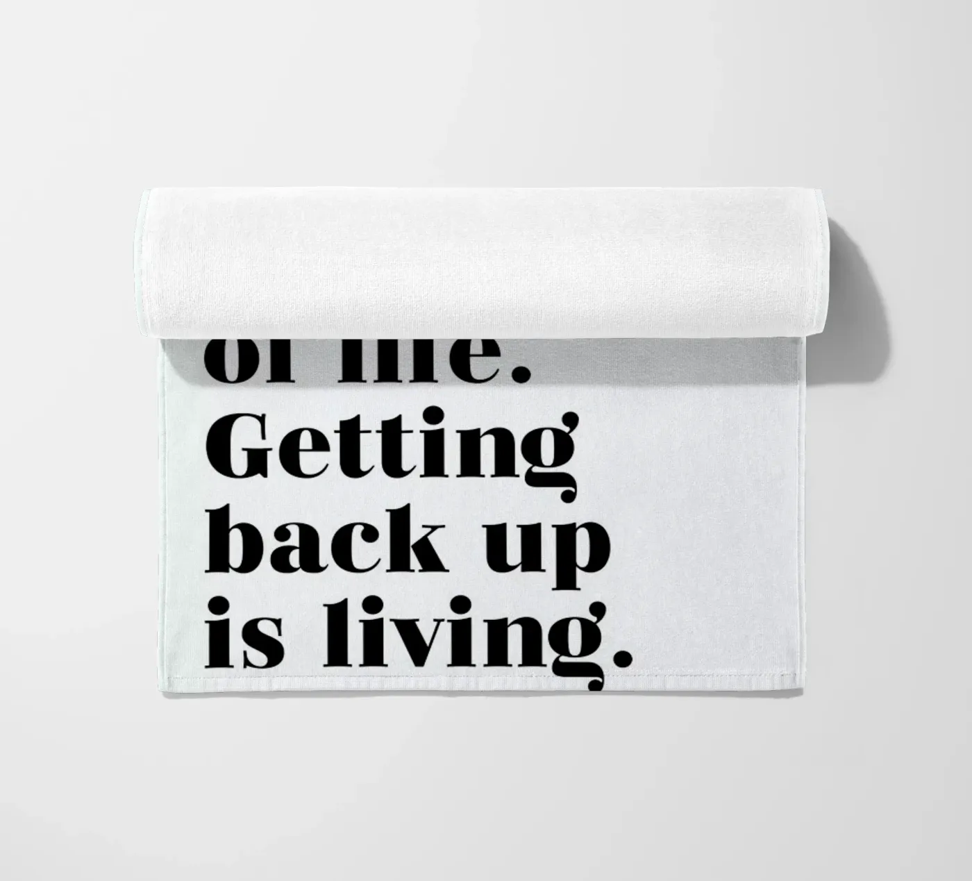 Get Back Up telo mare da typed