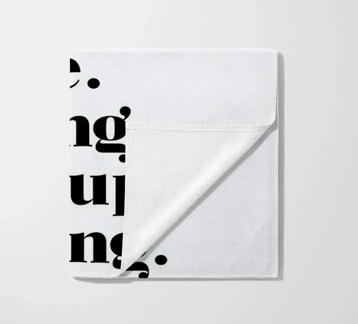 Get Back Up telo mare da typed