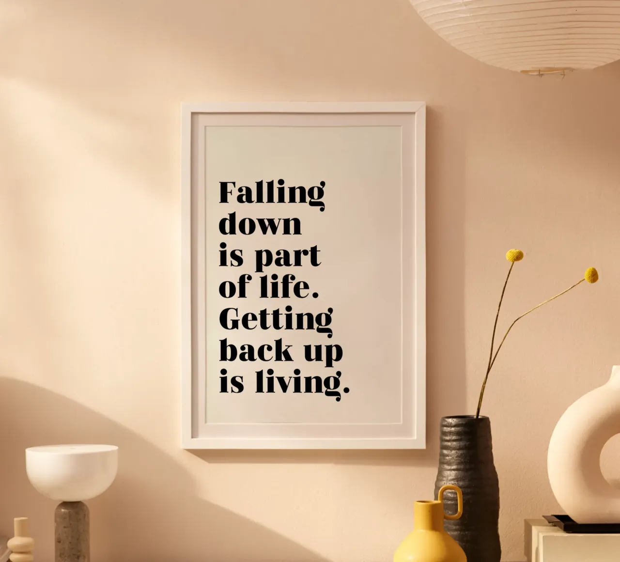 Get Back Up poster da typed