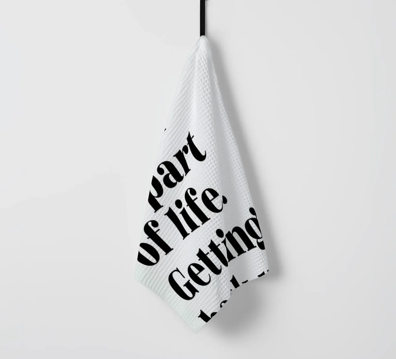 Get Back Up torchon de typed