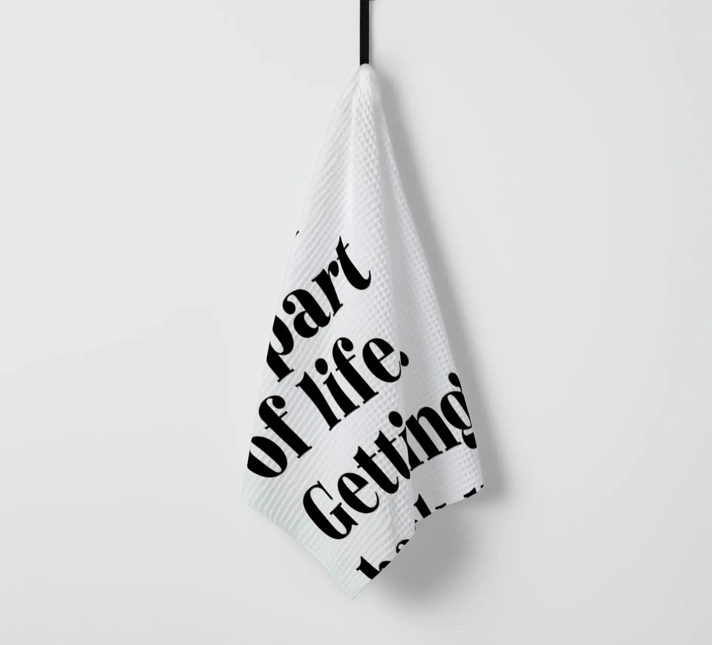 Get Back Up torchon de typed