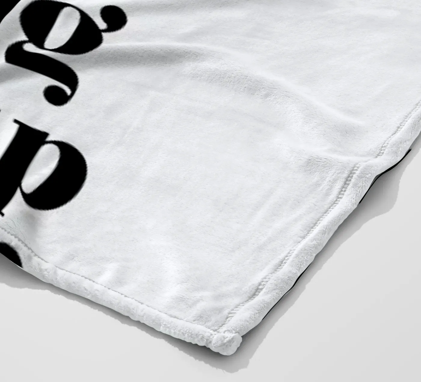 Get Back Up Fleecedecke von typed