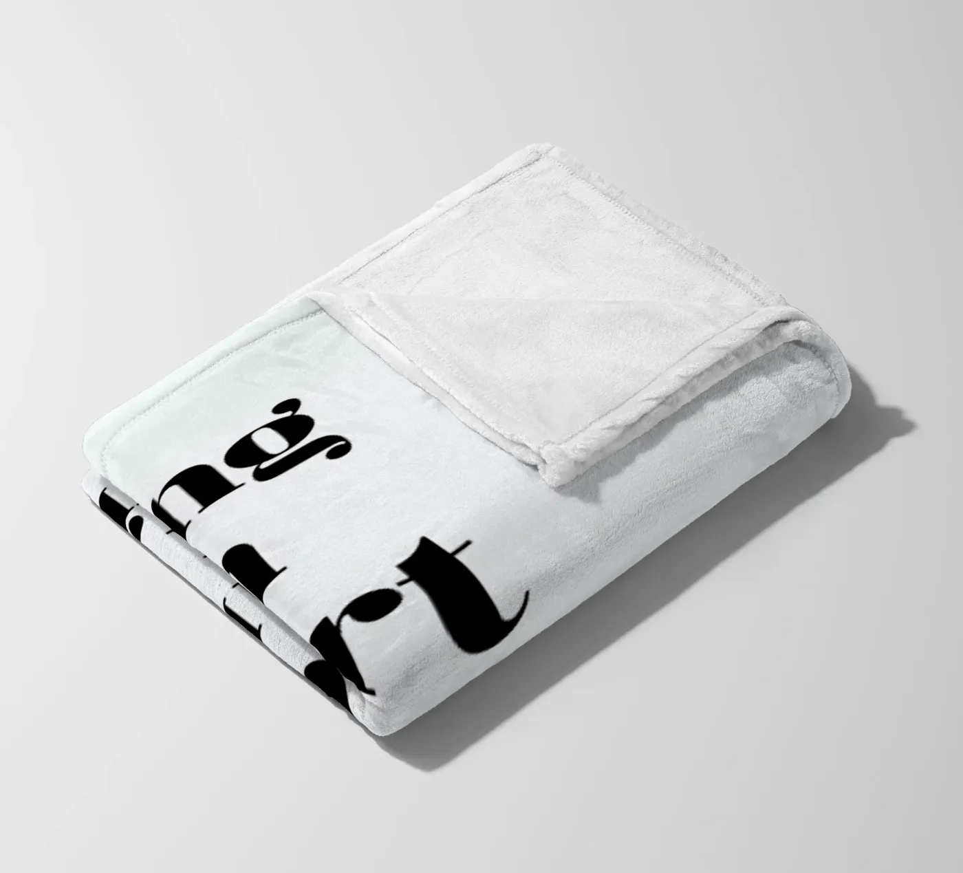 Get Back Up Fleecedecke von typed