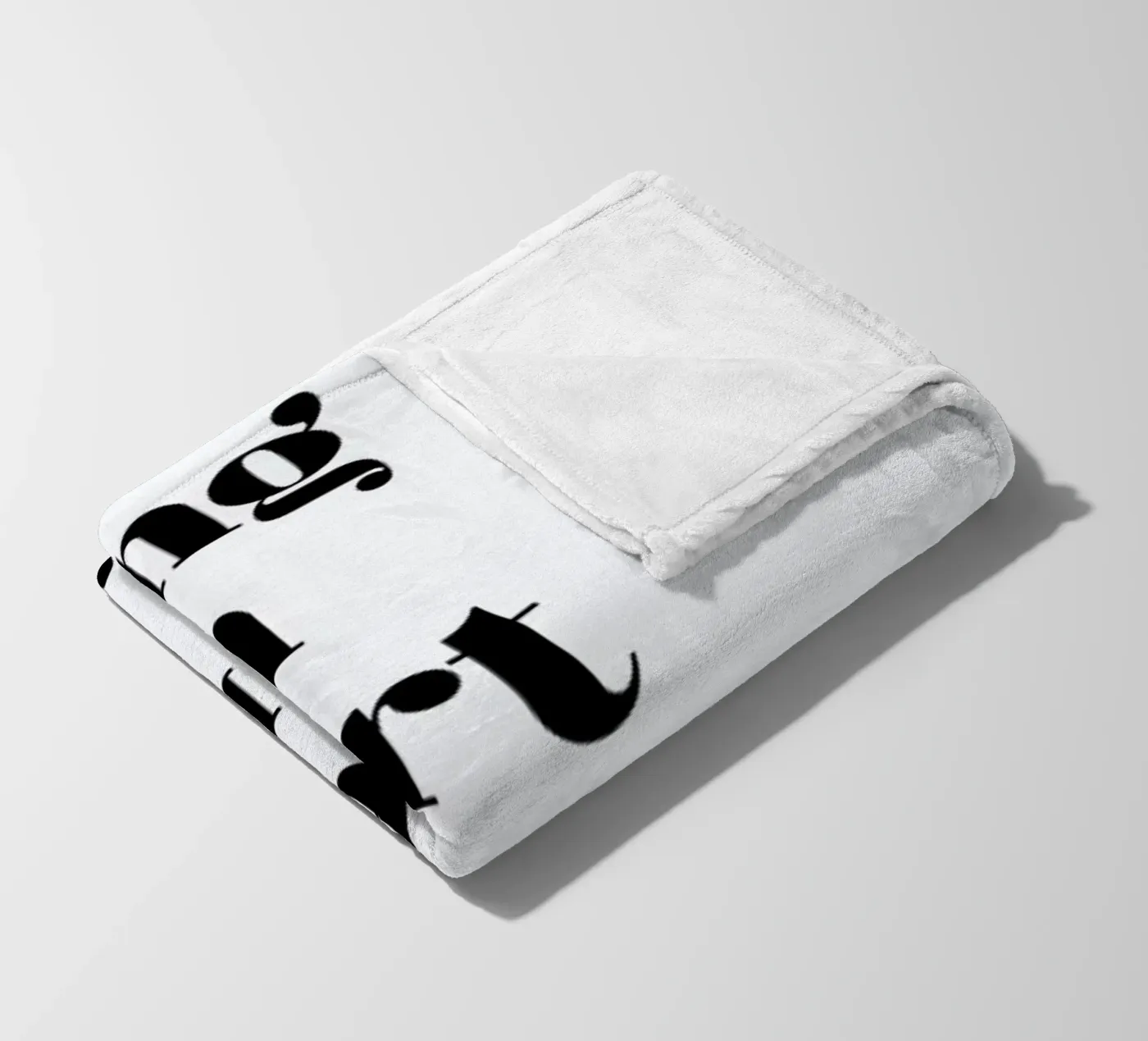 Get Back Up Fleecedecke von typed