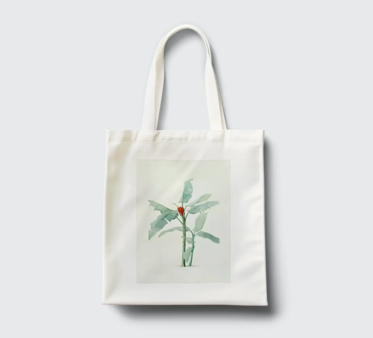 Musa coccinea, Redouté - Pierre Joseph tote bag by Artokoloro Quint Lox Ltd