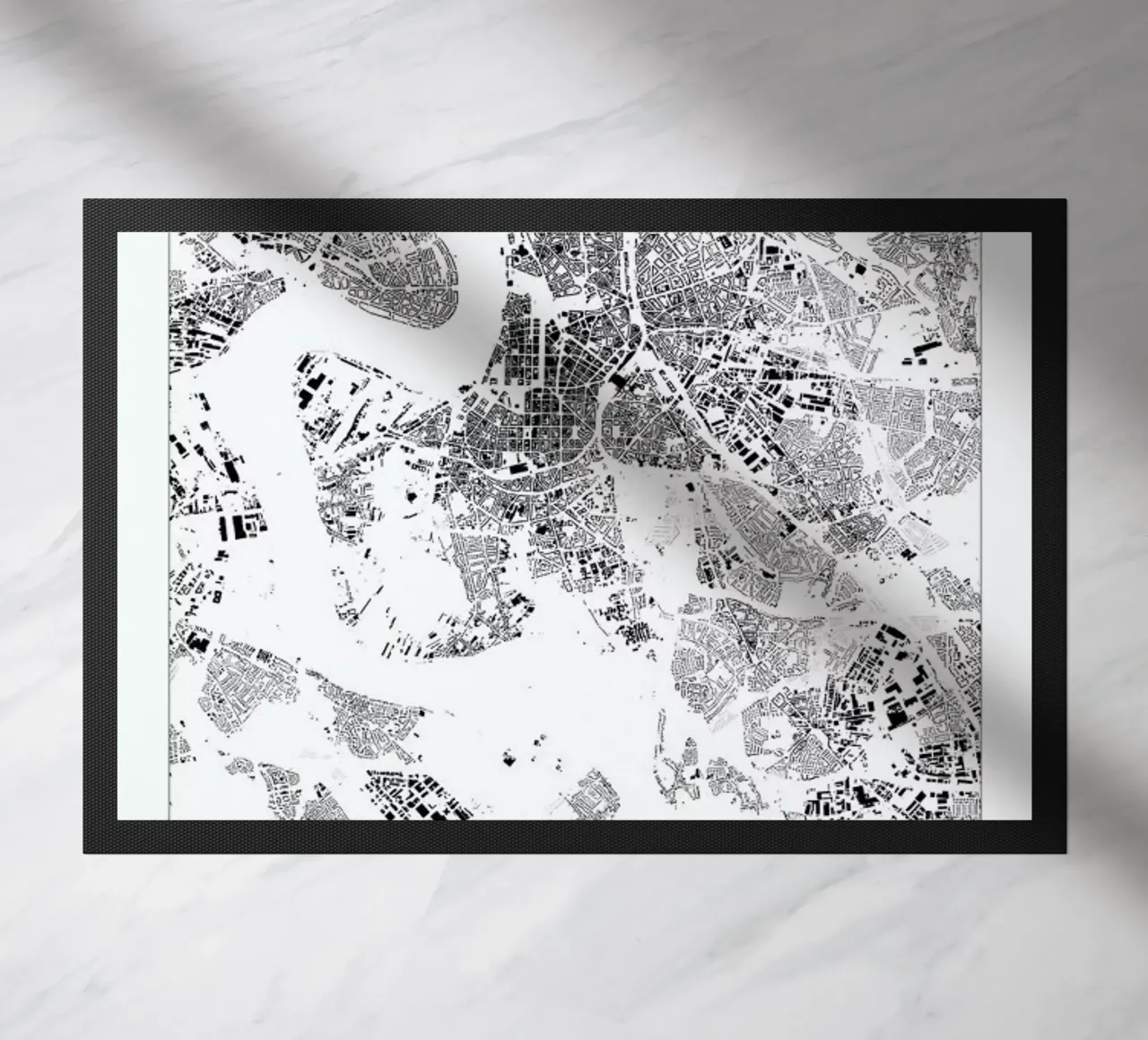 Düsseldorf zerbino da The Cartography Collection