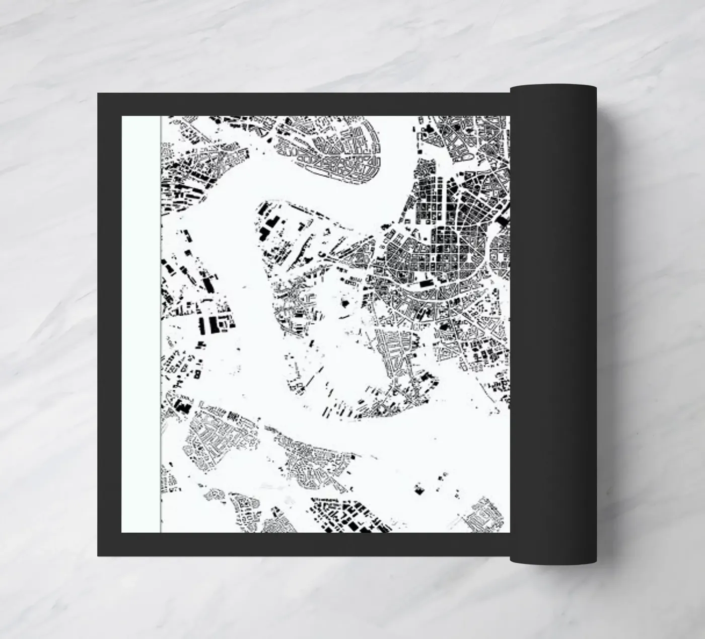 Düsseldorf zerbino da The Cartography Collection