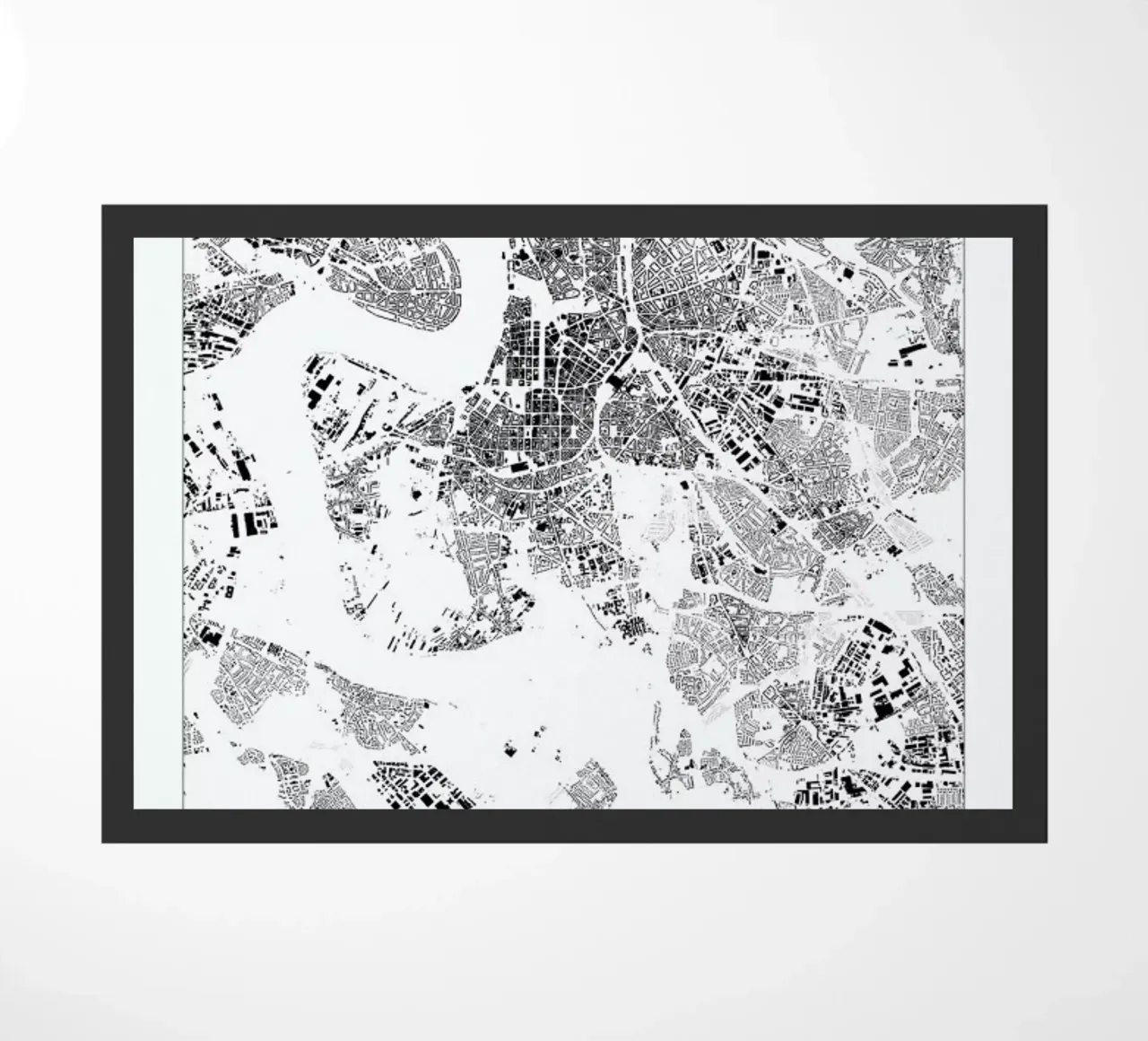 Düsseldorf zerbino da The Cartography Collection