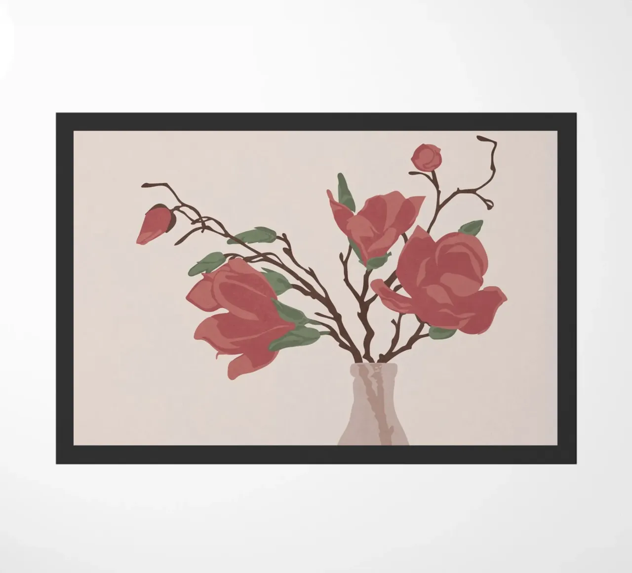 Vase deurmat van Flow Line