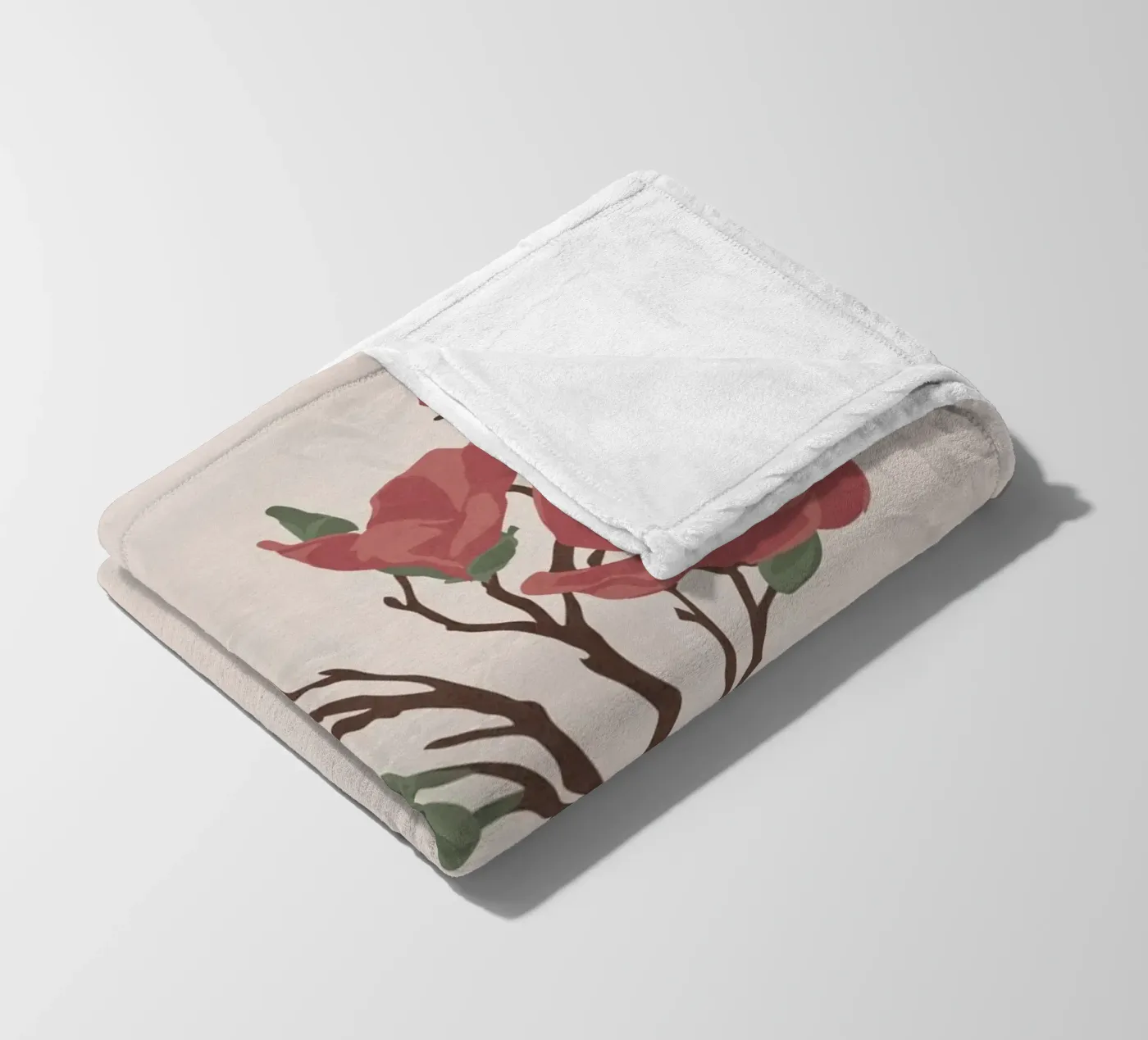 Vase fleece blanket by Flow Line