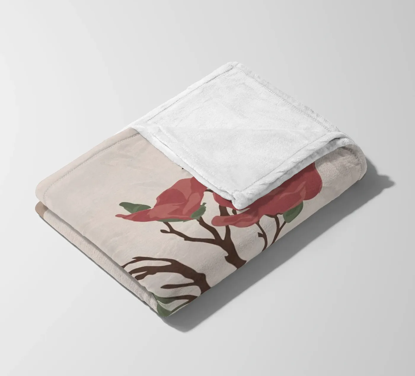Vase fleece blanket by Flow Line