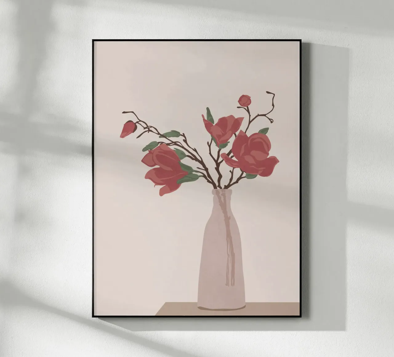 Vase plexiglass da Flow Line