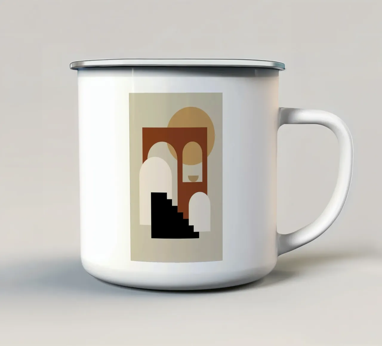 Porch tazza in smalto da Pure