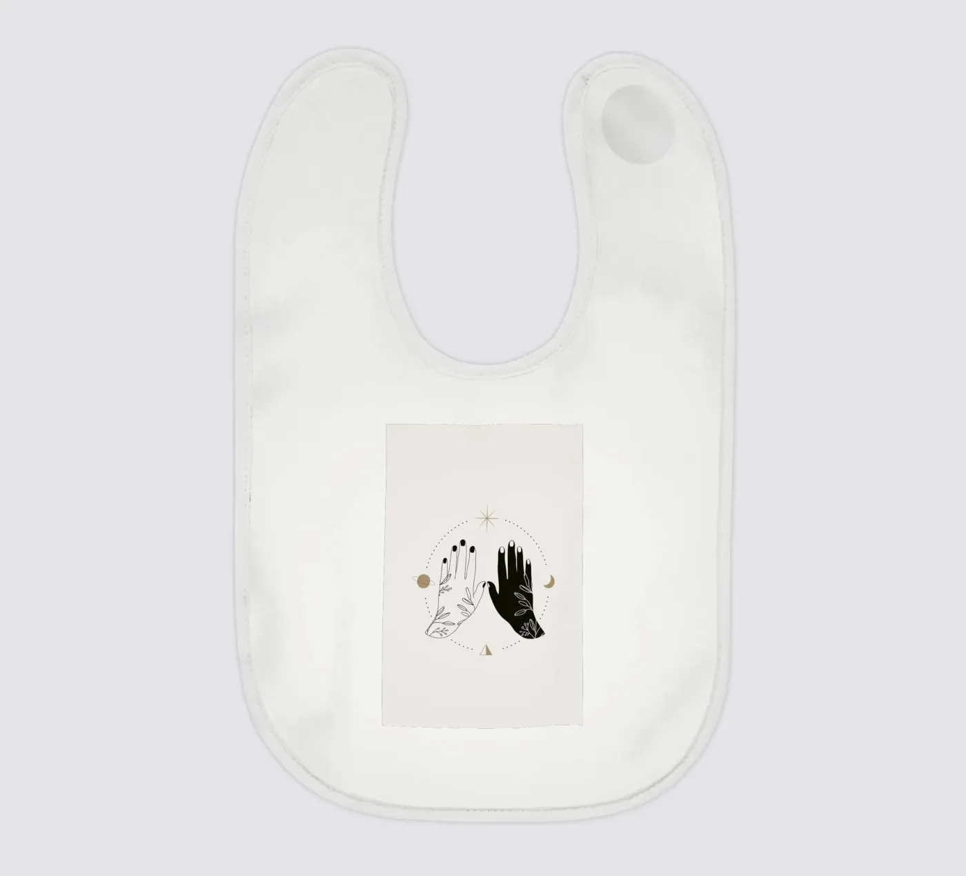 Open Palms Babylätzchen von Pure