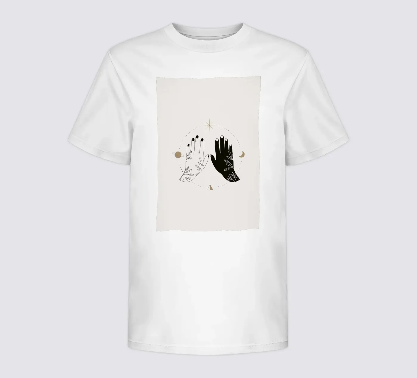Open Palms t-shirt bambini da Pure