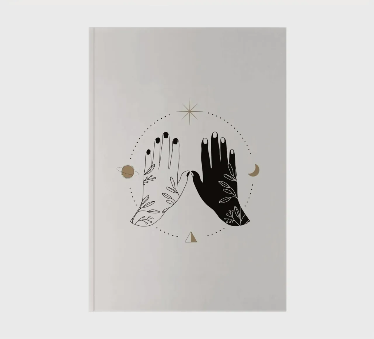 Open Palms notebook by Pure