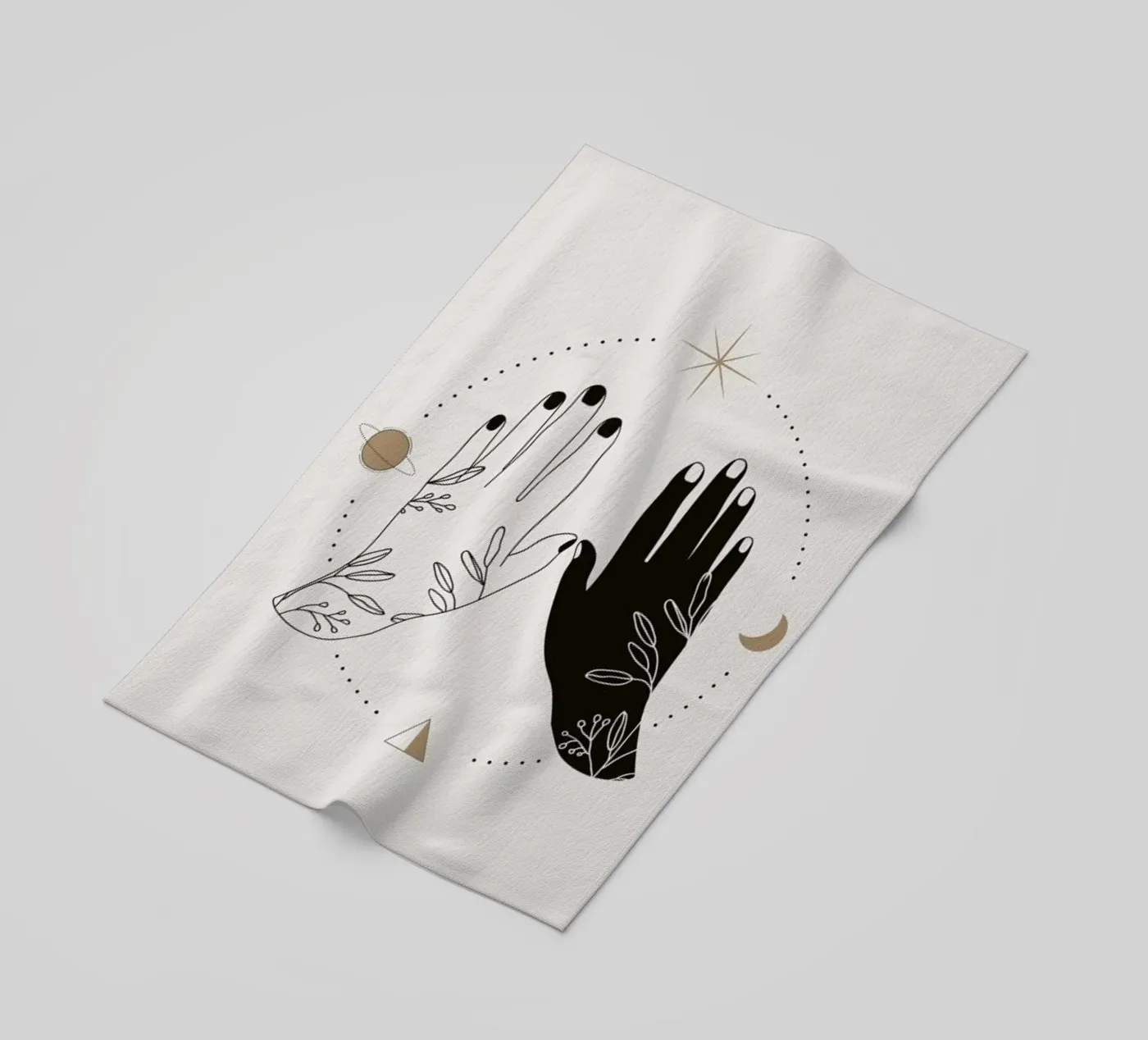 Open Palms beach towel by Pure