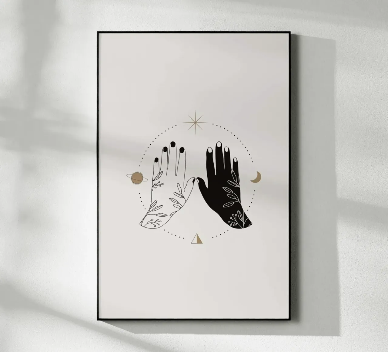 Open Palms plexiglass da Pure