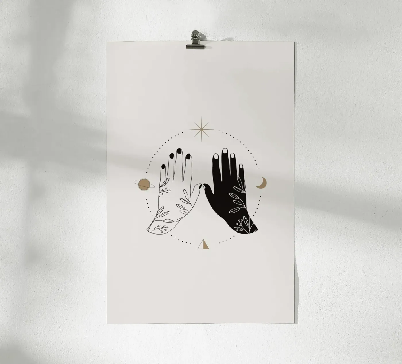 Open Palms poster da Pure