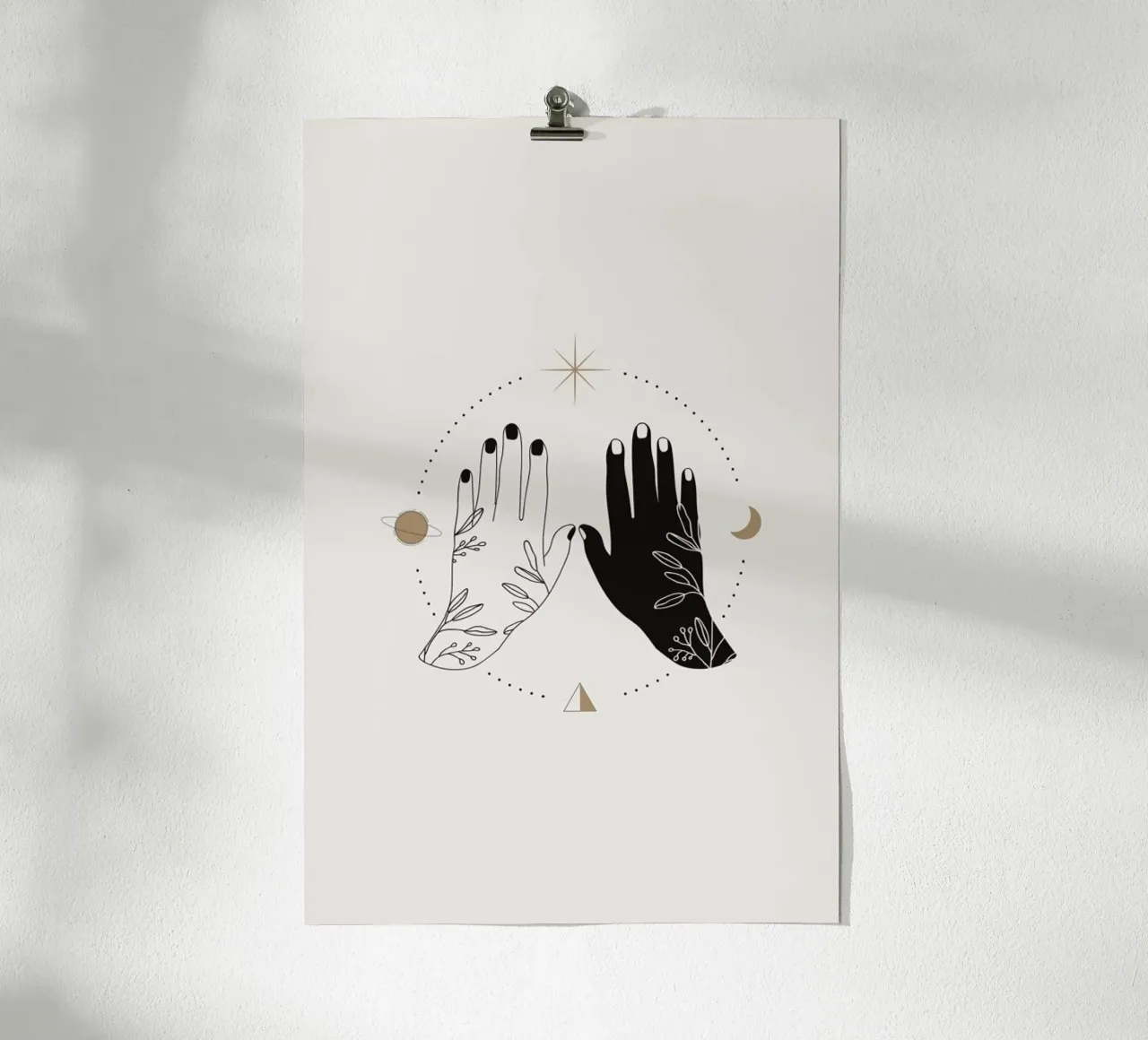 Open Palms poster by Pure