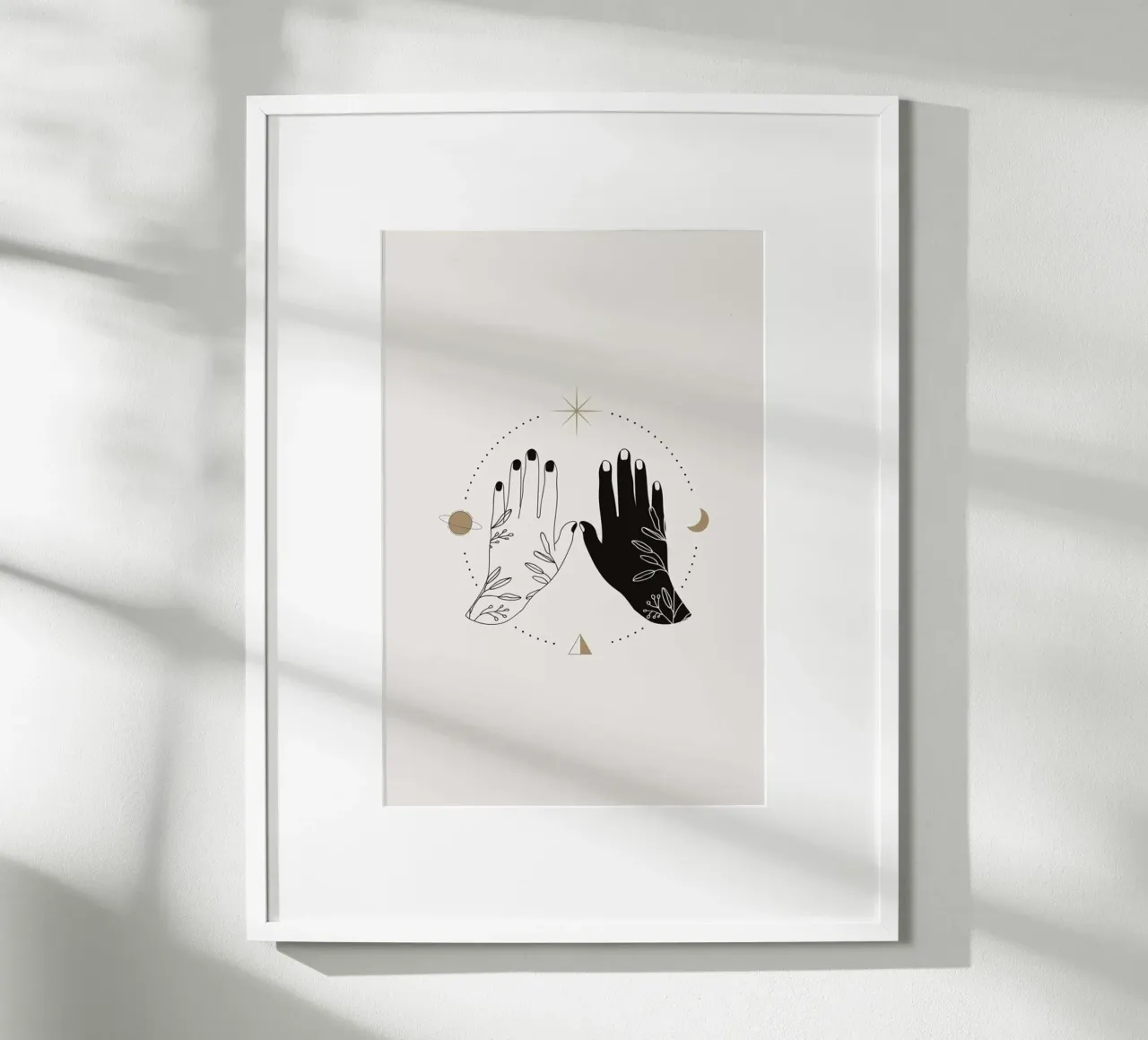 Open Palms poster by Pure