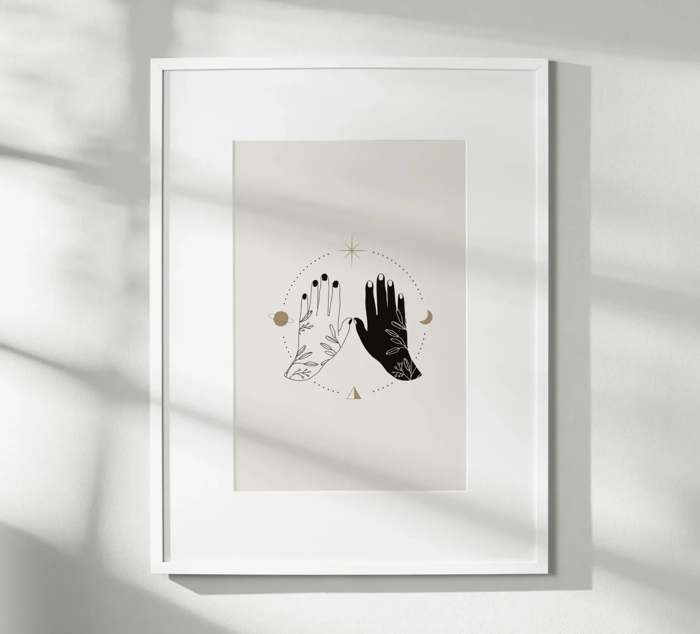 Open Palms poster da Pure