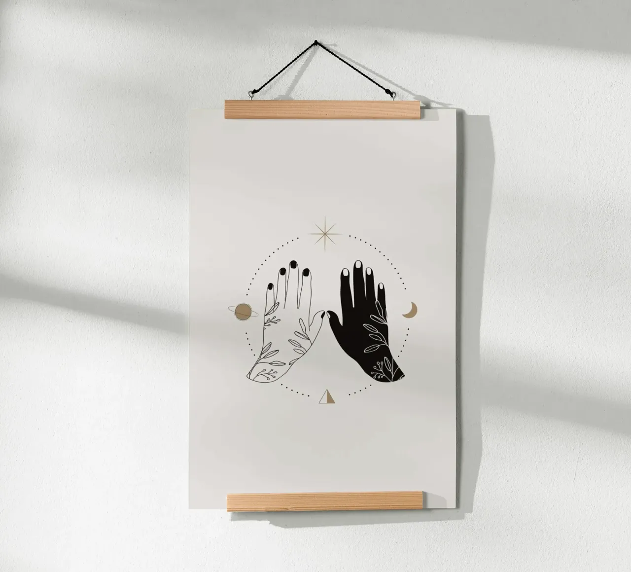 Open Palms poster by Pure