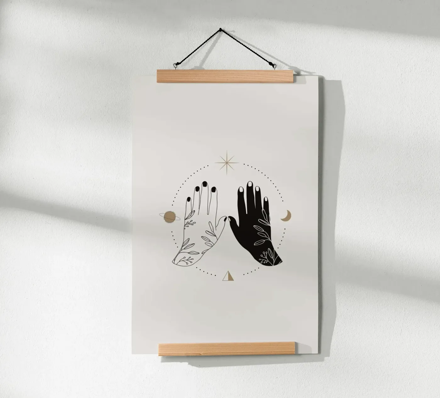 Open Palms poster da Pure