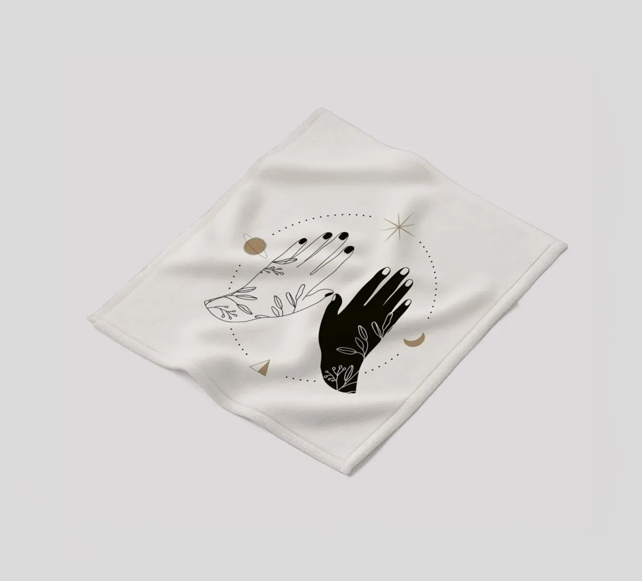 Open Palms coperta in pile da Pure
