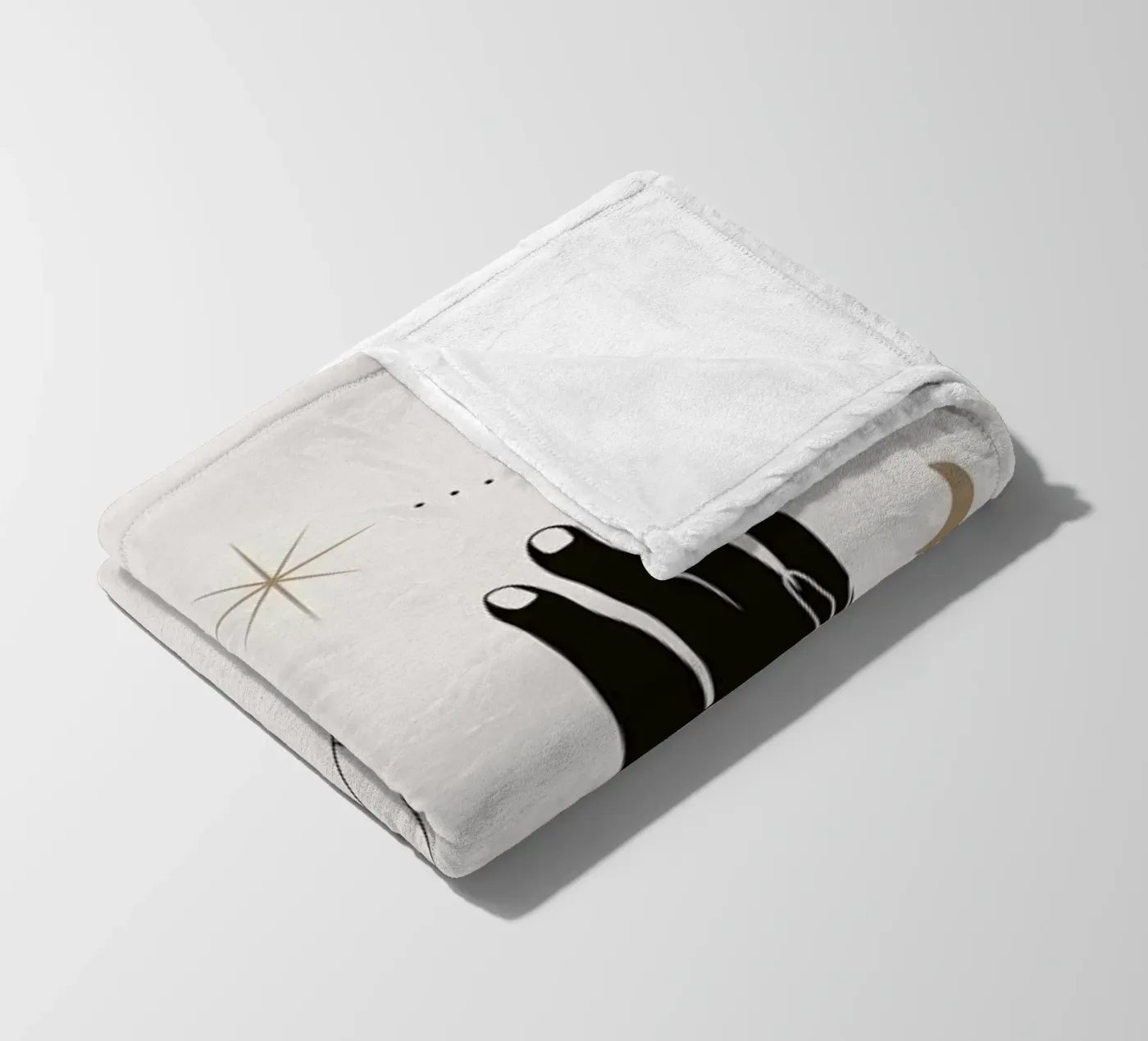 Open Palms fleecedeken van Pure