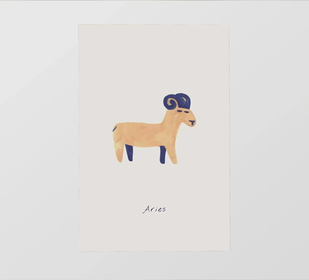 Aries telo in pvc da Little Flourishes