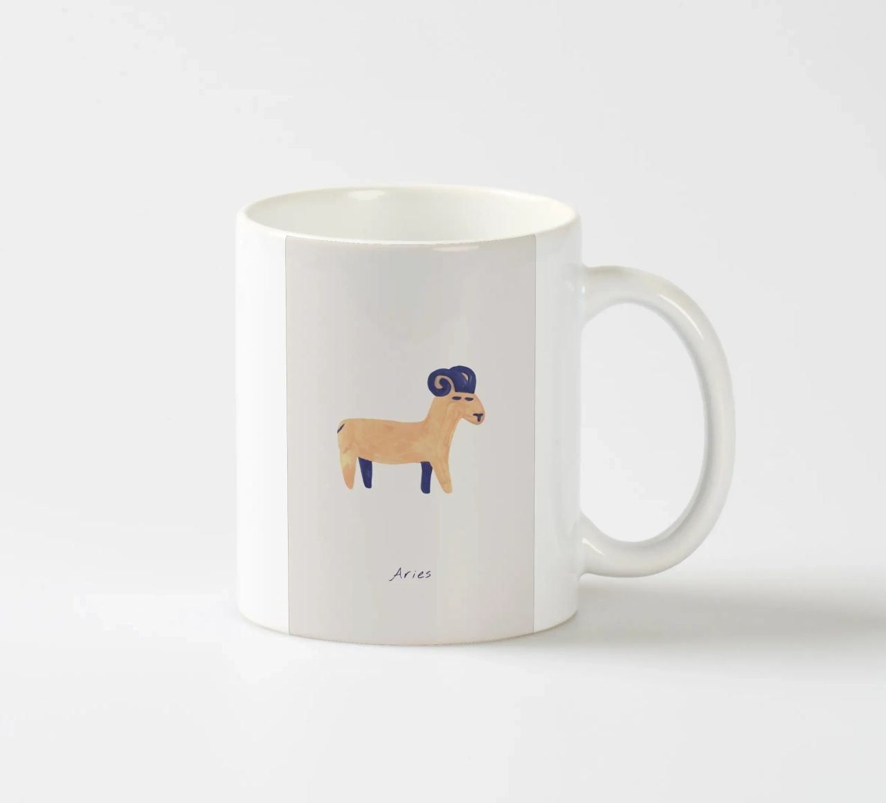Aries tazza in ceramica da Little Flourishes