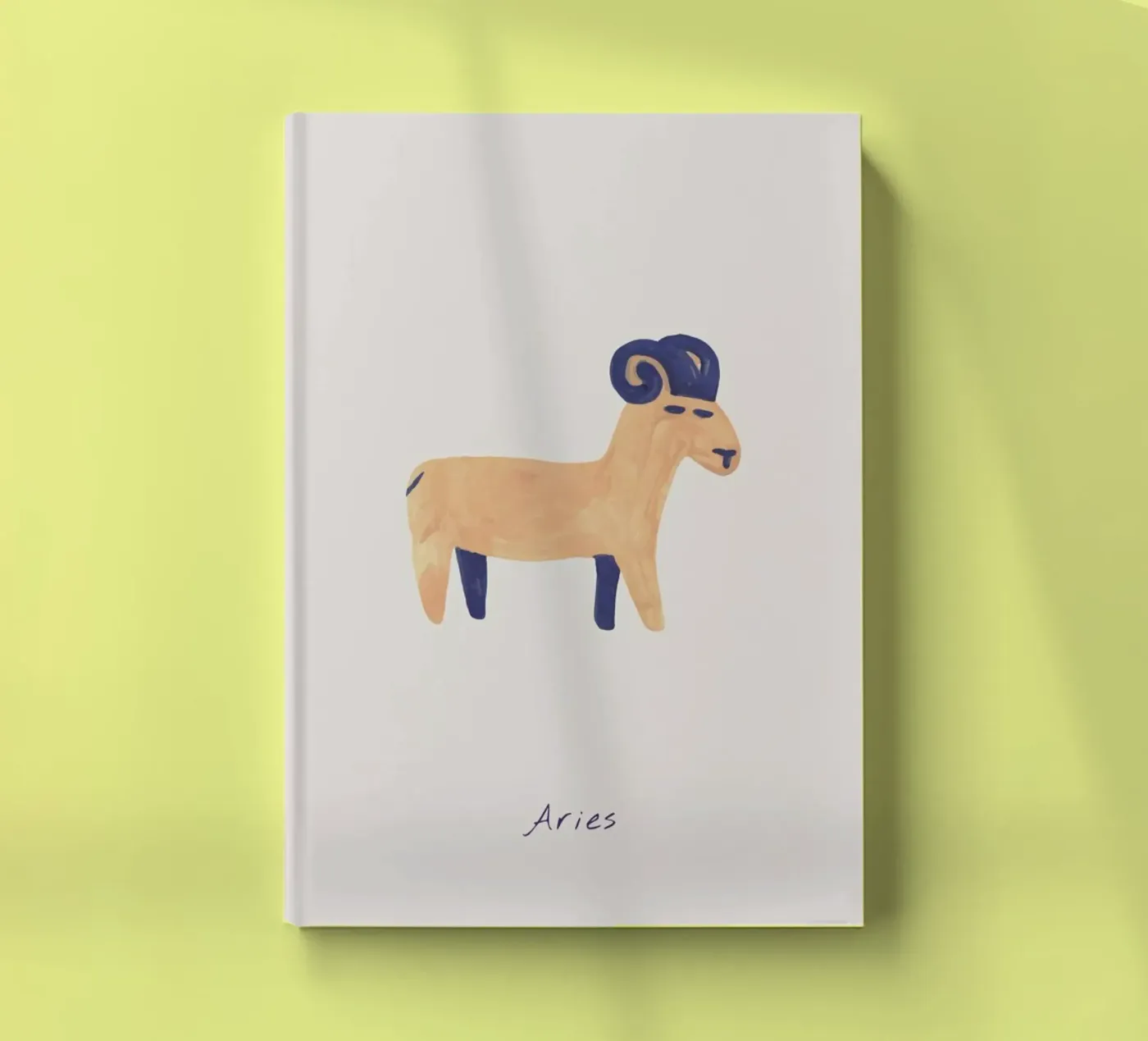Aries notebook by Little Flourishes