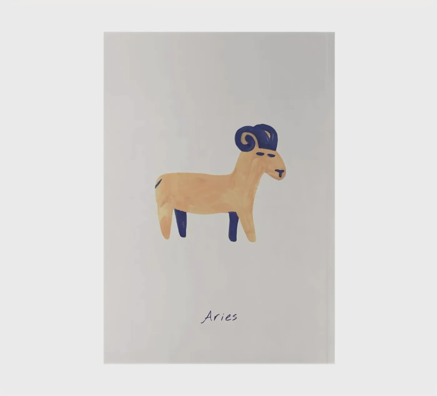 Aries notebook by Little Flourishes