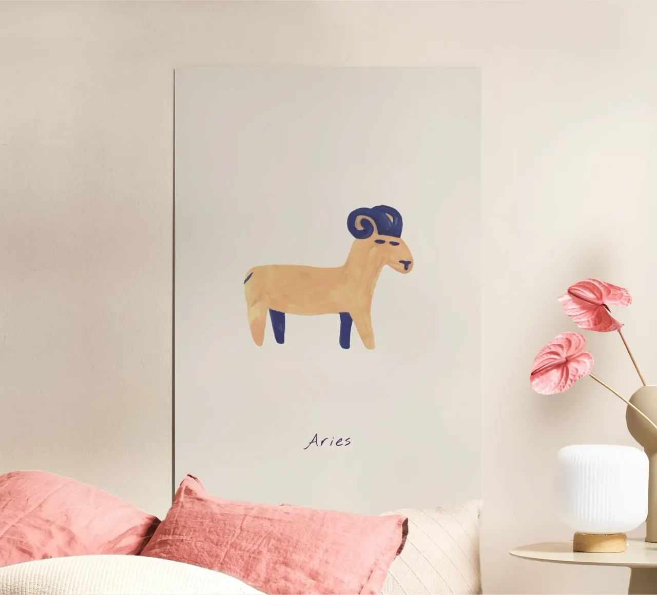 Aries poster da Little Flourishes