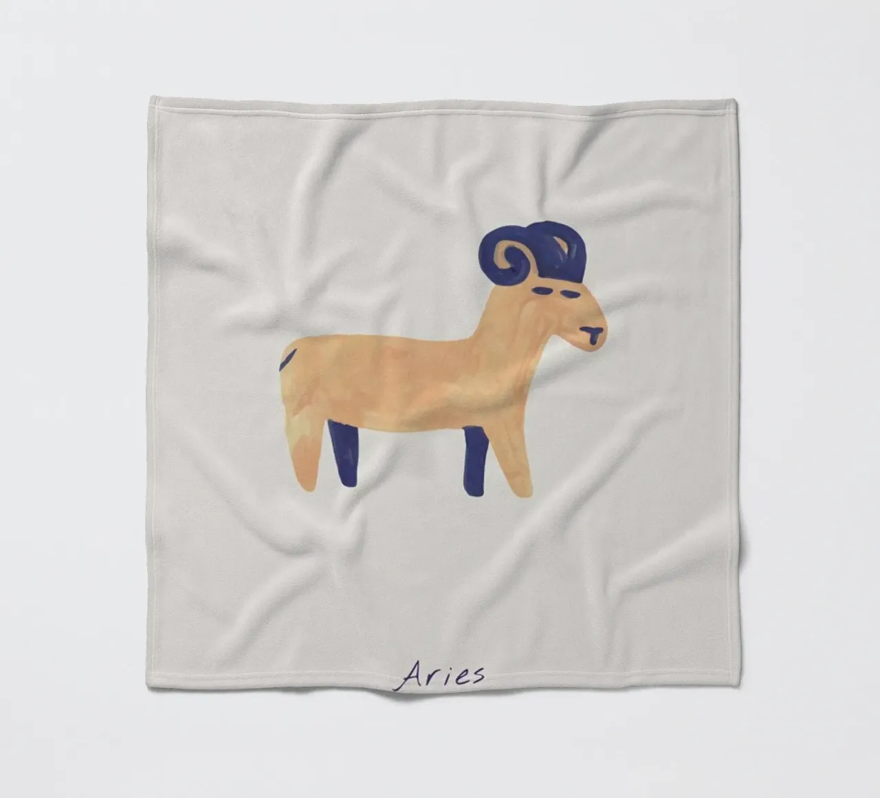 Aries coperta in pile da Little Flourishes